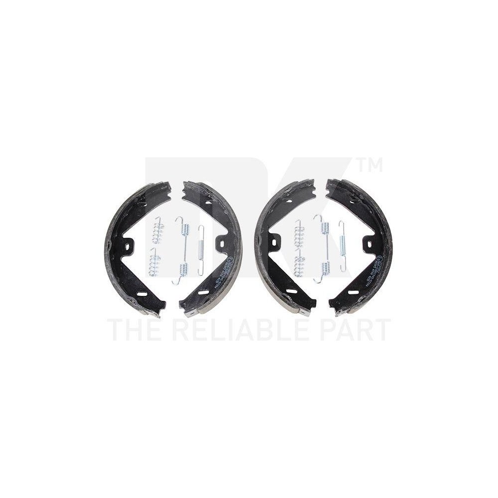 Комплект гальмівних колодок стоянкового гальма NK 2733802 для MERCEDES-BENZ задня вісь, фото №1 Комплект гальмівних колодок стоянкового гальма NK 2733802 для MERCEDES-BENZ задня вісь, фото №1