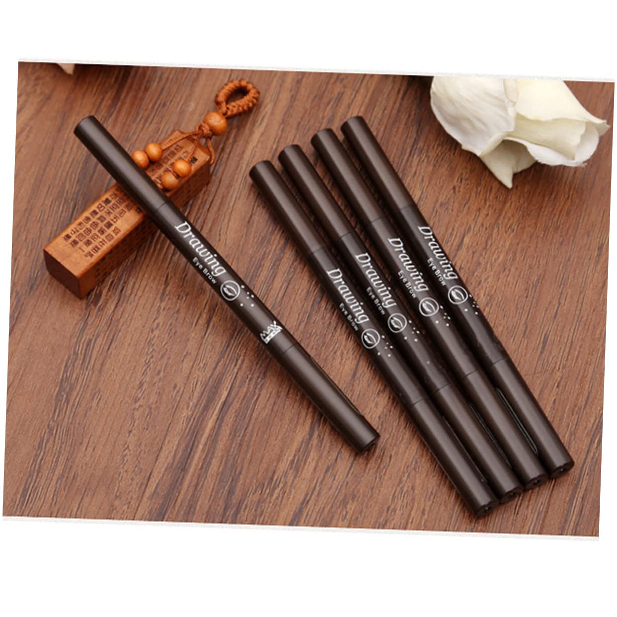 Microblading Pen minkissy 2 в 1 Двухсторонний Карандаш для Бровей Настраиваемое Лезвие 3D, фото №2