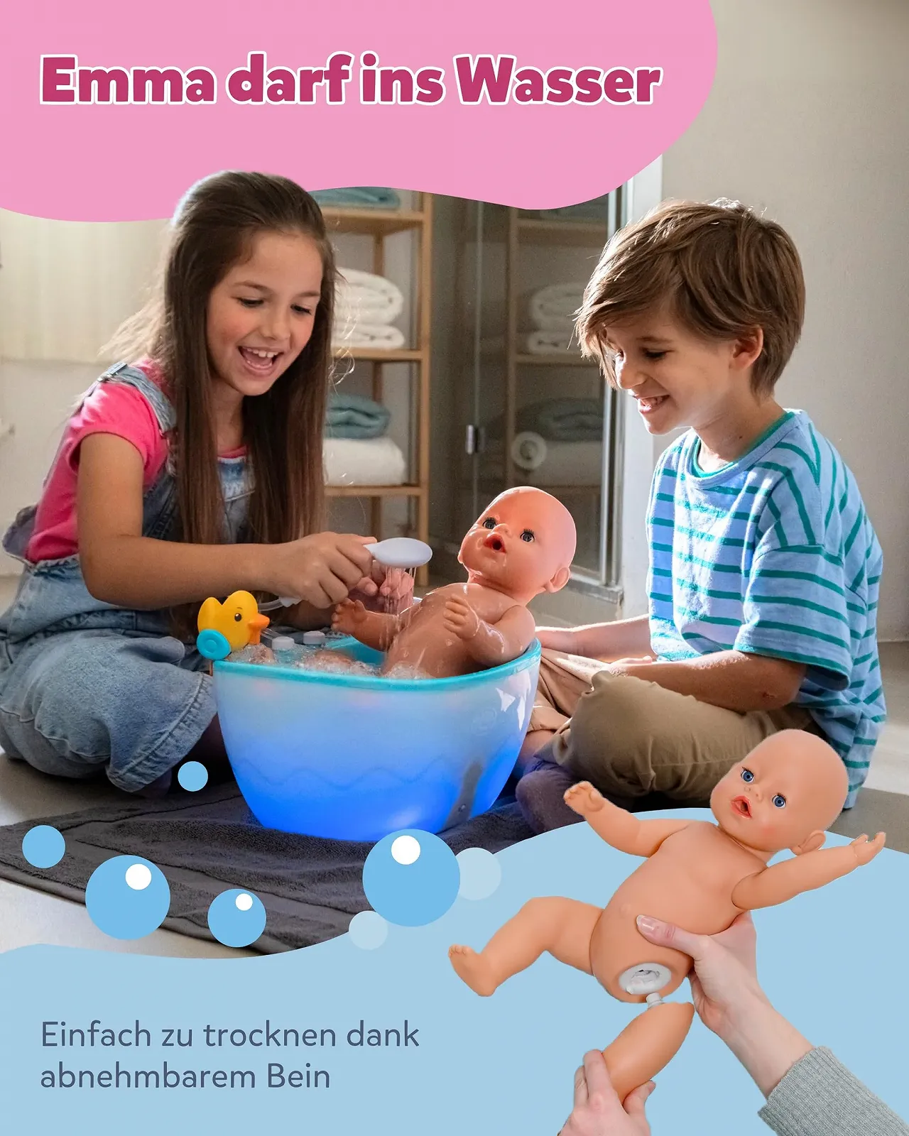 Кукла BABY born Emma 43 см, фото №6 Кукла BABY born Emma 43 см, фото №6