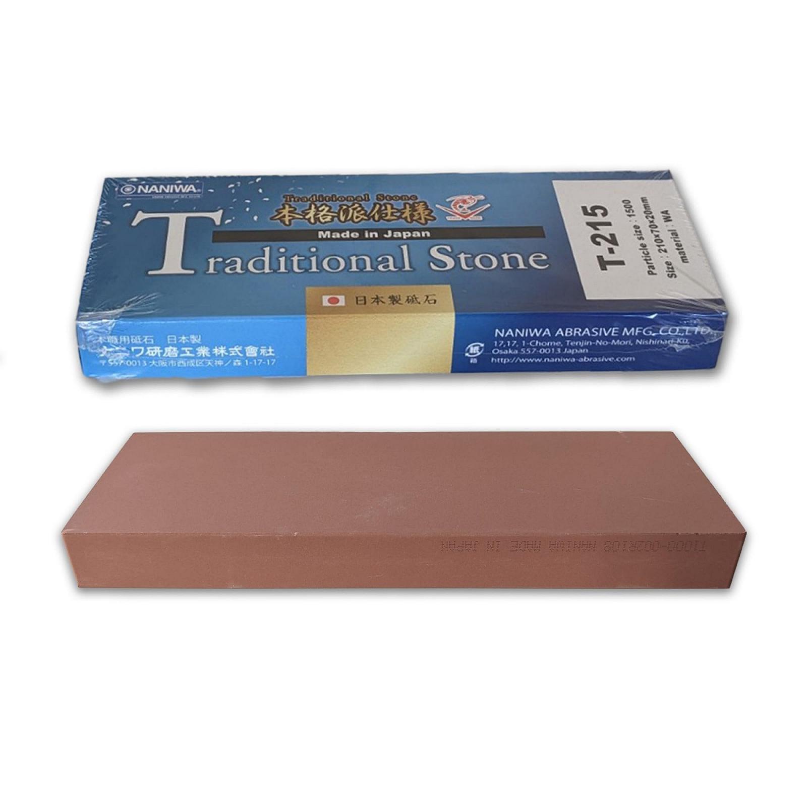 Точильний камінь Sanelli Ambrogio Naniwa Traditional Stone #1500 професійний середньозернистий Made in Japan, фото №1