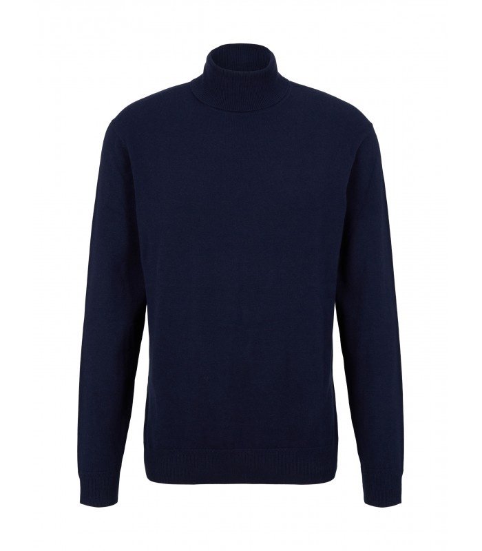 Джемпер TomTailor COSY TURTLE NECK KNITTER 1032279-13160 Темно-синій M, фото №4