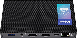 Міні ПК MeLE Quieter 3Q / Intel Celeron N5105 / RAM 16GB / SSD 512GB / 2 x HDMI / LAN / Wi-Fi 6 / Bluetooth 5.2 / Windows 11 / Чорний ціна на synthetic.ua - Фото 1 Міні ПК MeLE Quieter 3Q / Intel Celeron N5105 / RAM 16GB / SSD 512GB / 2 x HDMI / LAN / Wi-Fi 6 / Bluetooth 5.2 / Windows 11 / Чорний synthetic.ua - Фото 1