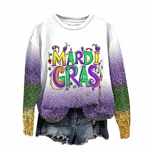 Женская флисовая куртка tsaChick Карнавальный свитшот с принтом, кофта с длинными рукавами без капюшона, вязаный женский джемпер, длинная женская толстовка Y2K - Фото 1