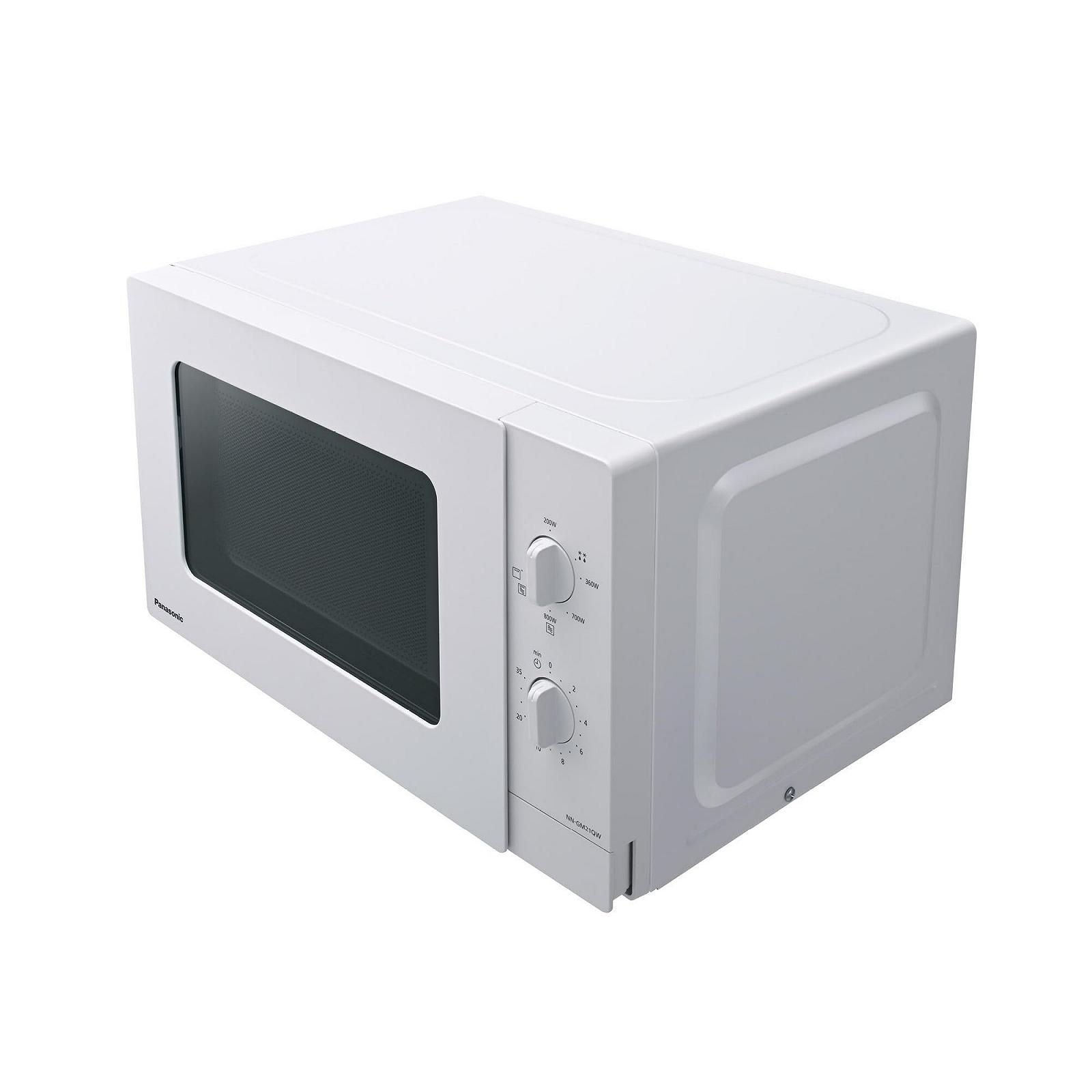 Мікрохвильова піч Panasonic NN-GM21QWEPG 20 л 800 Вт з грилем Біла, фото №8 Мікрохвильова піч Panasonic NN-GM21QWEPG 20 л 800 Вт з грилем Біла, фото №8