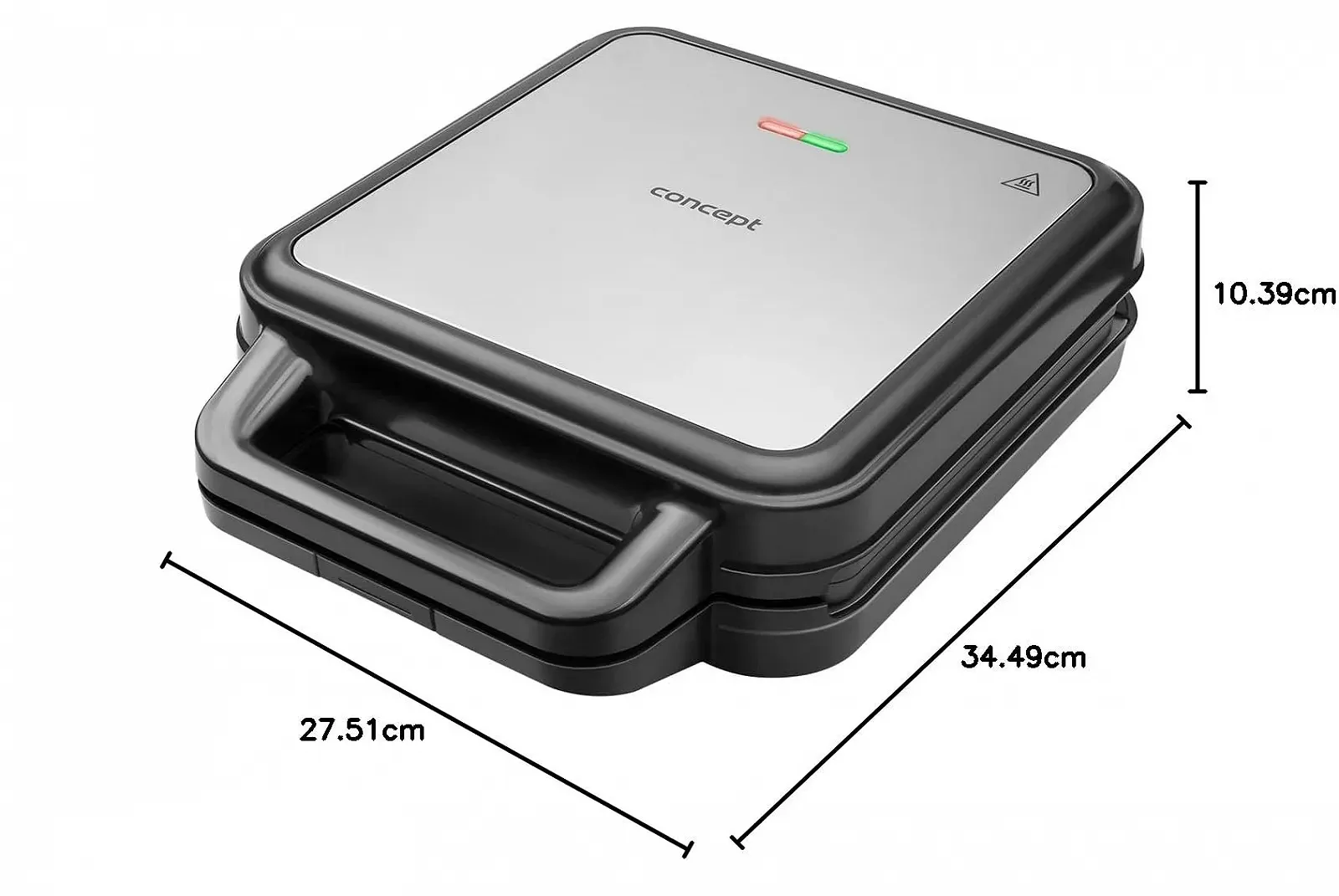 Сендвічниця FAMILY 3in1 SV3080 1200 Вт, Сіро-чорна, фото №10