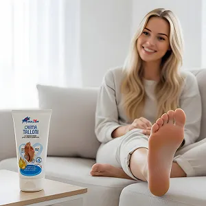 Крем для пяток BullTek с оливковым, кунжутным и кокосовым маслами 150 мл - Фото 1