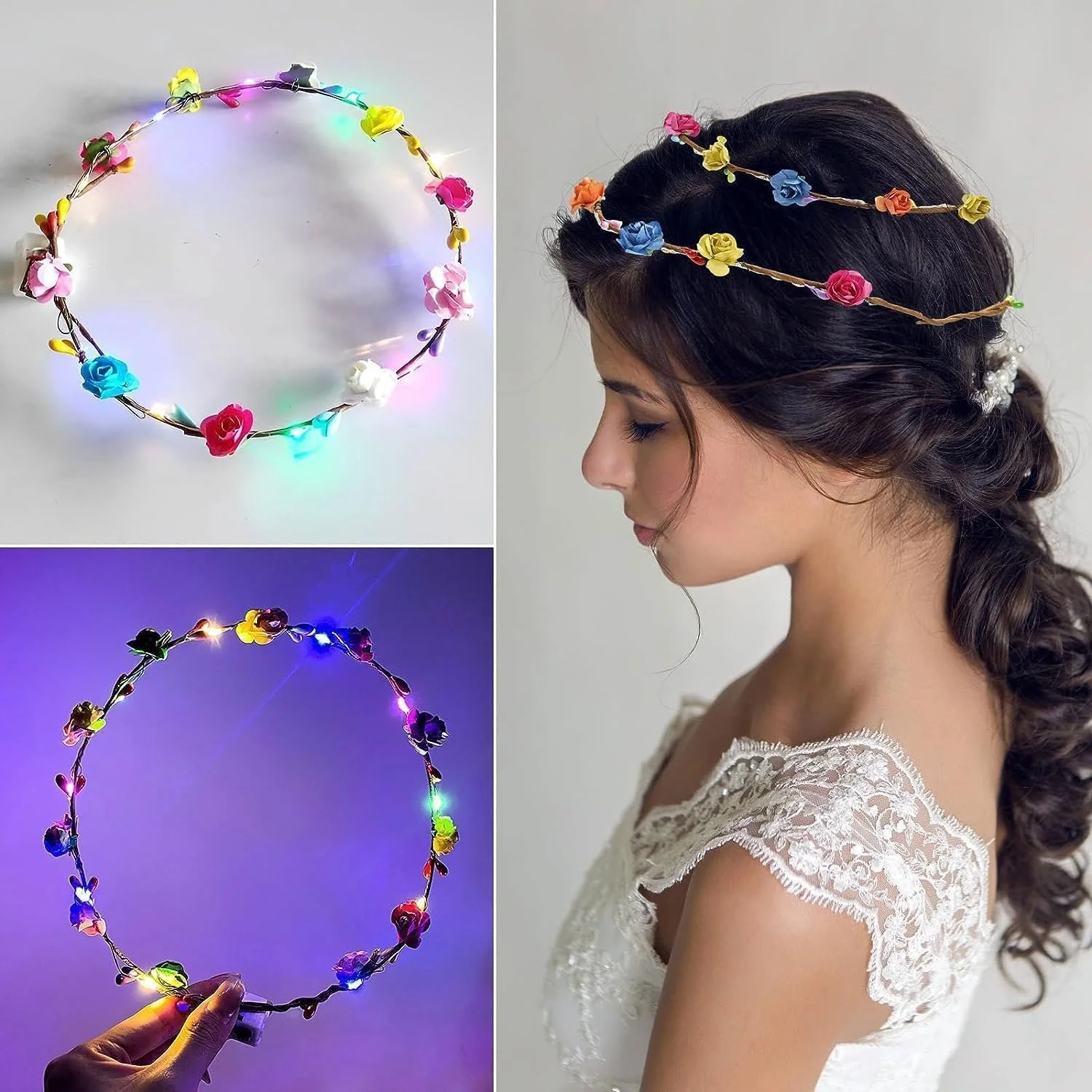 Вінок для волосся світний, фото №5