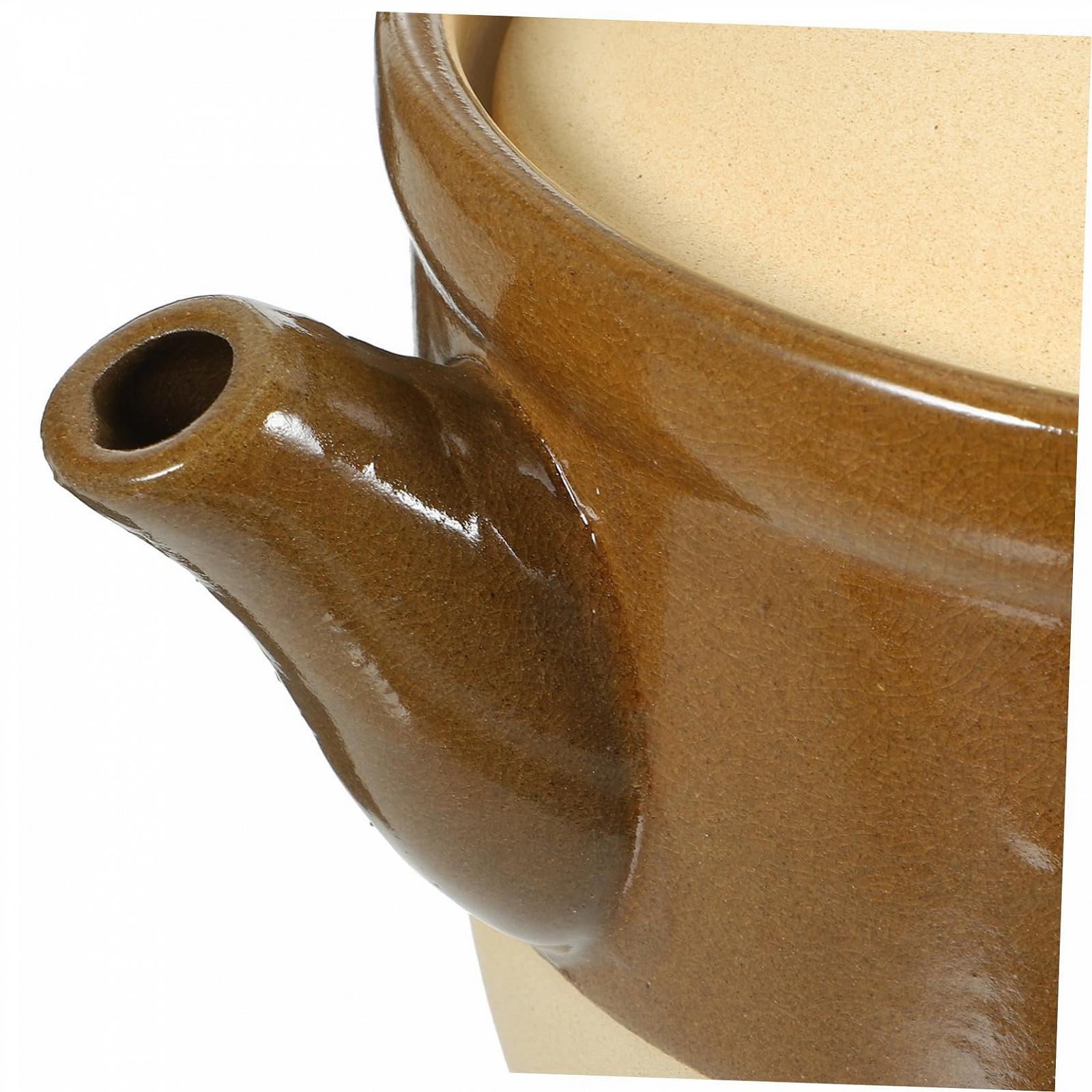 Горшок для трав NOLITOY керамический термостойкий для газовых плит универсальный, фото №5