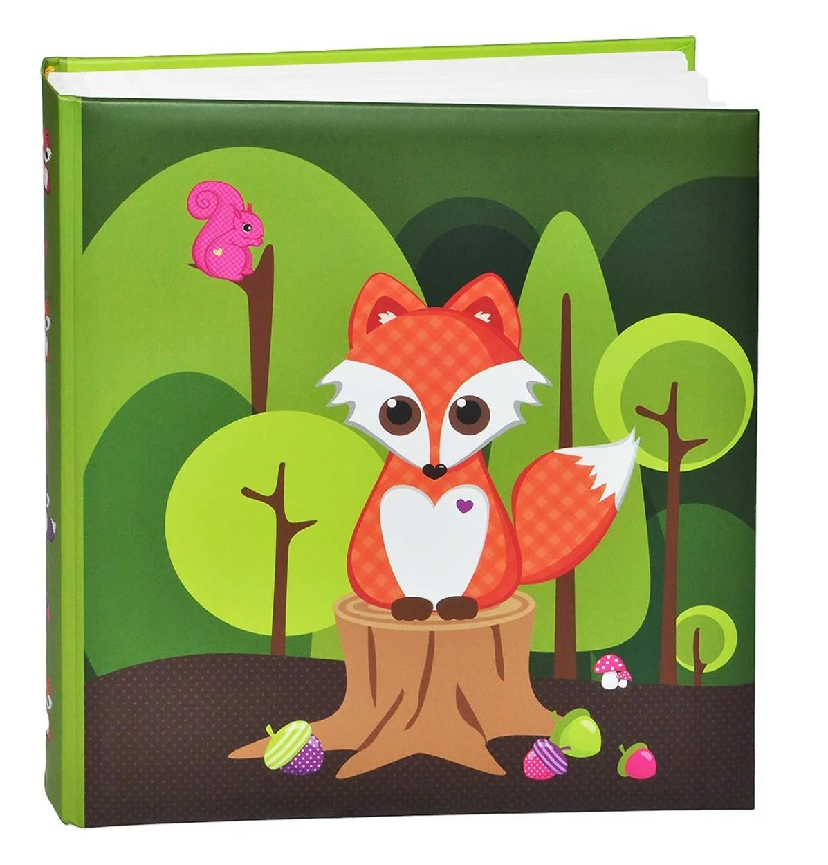 Фотоальбом Лиса Животное Белка для вклеивания, большой, до 336 фотографий, для мальчиков и девочек, фото №1 Фотоальбом Лиса Животное Белка для вклеивания, большой, до 336 фотографий, для мальчиков и девочек, фото №1