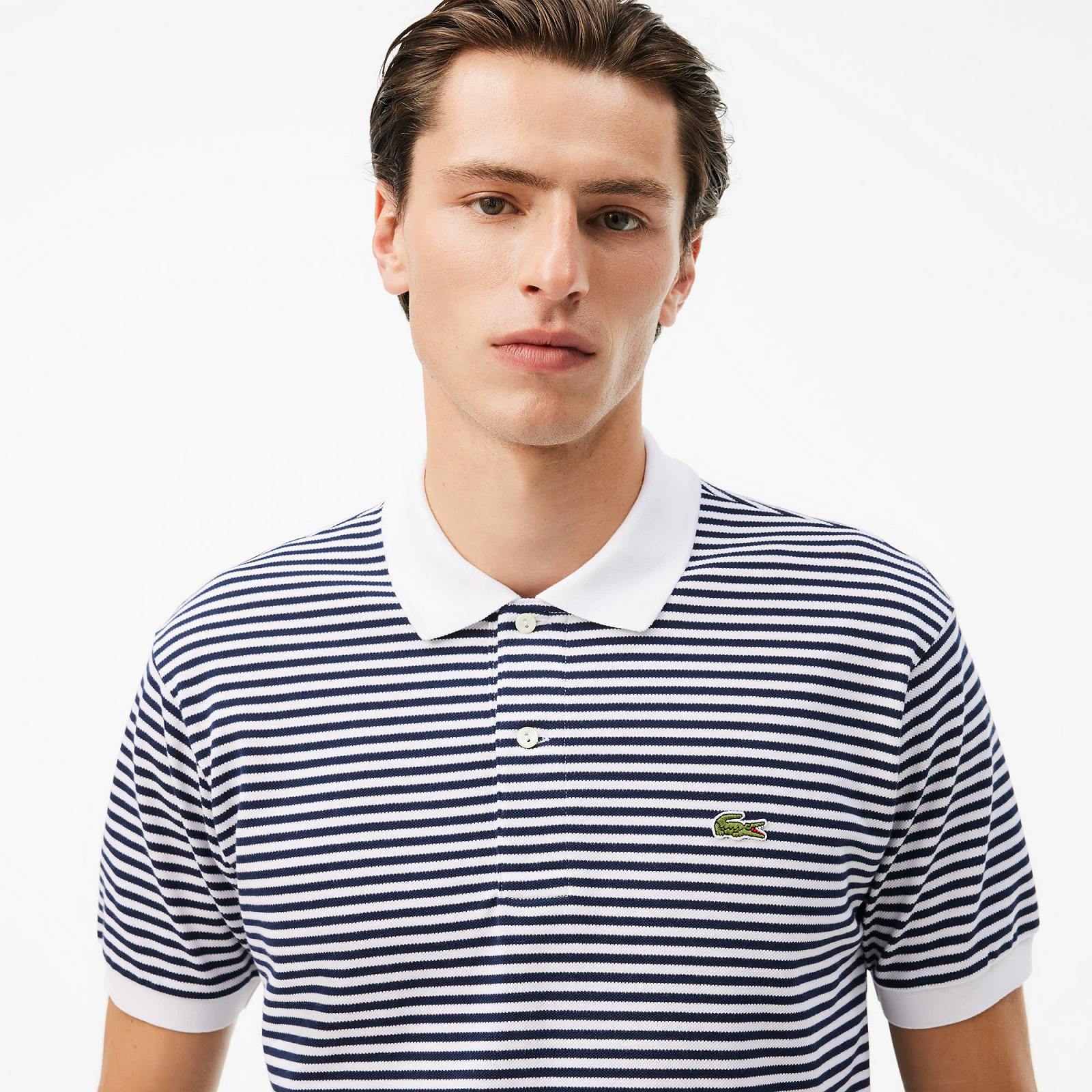 Поло Men's Classic Fit L.12.12 Striped Petit Piqué Polo XL, фото №2