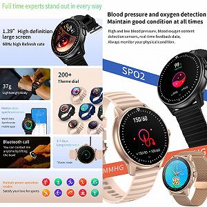 Смартчасы Женский Функция Телефона 1.39 Дюймовый Сенсорный Экран IP68 Водонепроницаемый synthetic.ua - Фото 1