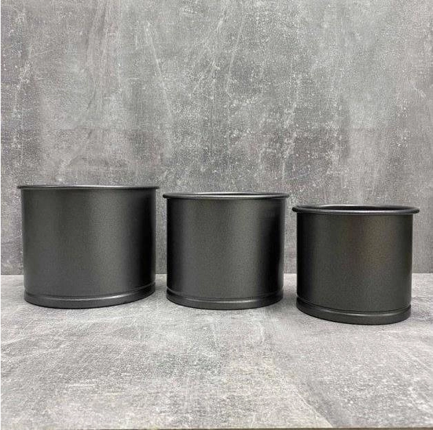 Формы для выпечки кексных поясов Cake set 3шт мраморное покрытие, фото №1