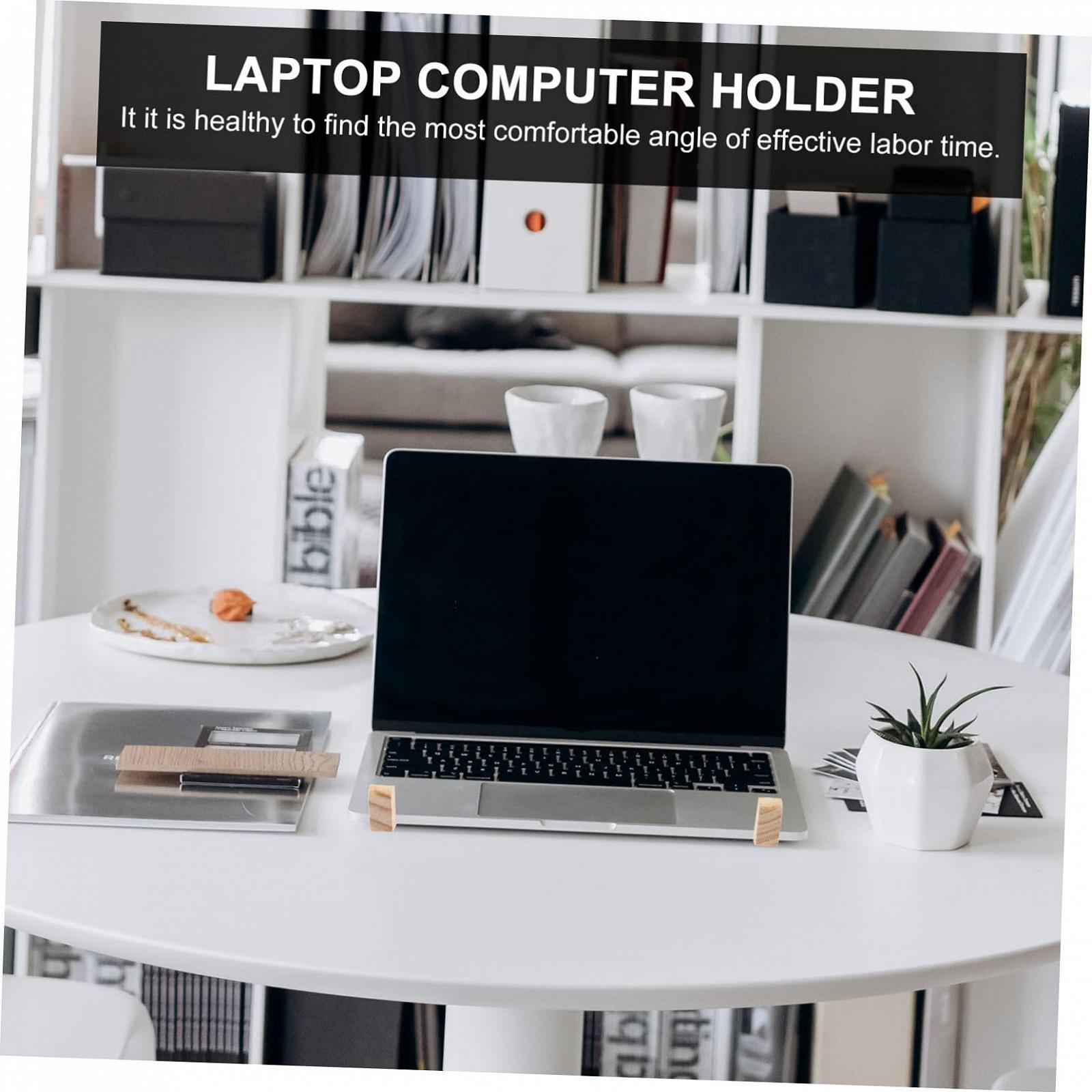 Підставка для ноутбука Дерев'яна Вертикальна Регульована по висоті Ергономічна Зручна для дому Офісу та столу, фото №2 Підставка для ноутбука Дерев'яна Вертикальна Регульована по висоті Ергономічна Зручна для дому Офісу та столу, фото №2