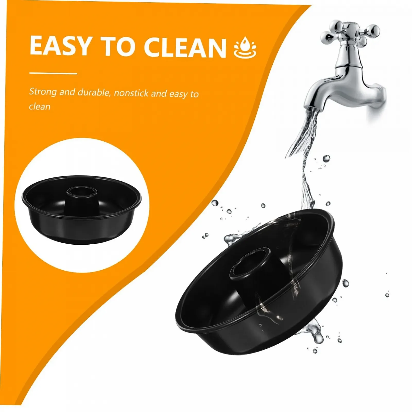 Форма для пончиков NOLITOY 20 см антипригарная алюминиевая круглая, фото №9