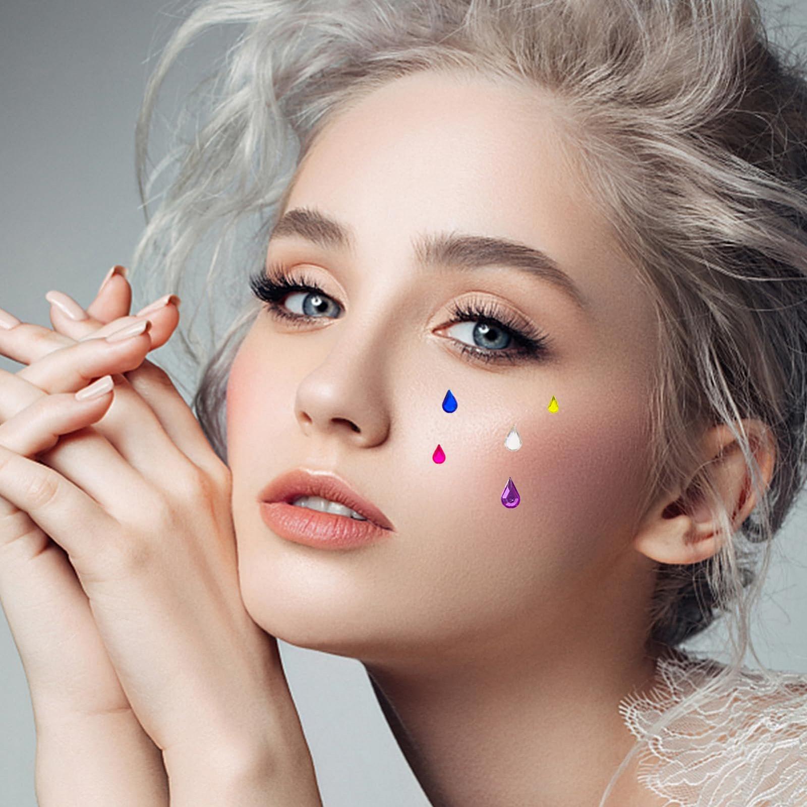 Стразы Самоклеящиеся FOMIYES 20 листов Разноцветные, фото №8