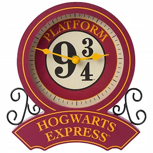 Настольные часы Silver Buffalo Harry Potter Hogwarts Express Platform 9 3/4 - Фото 1