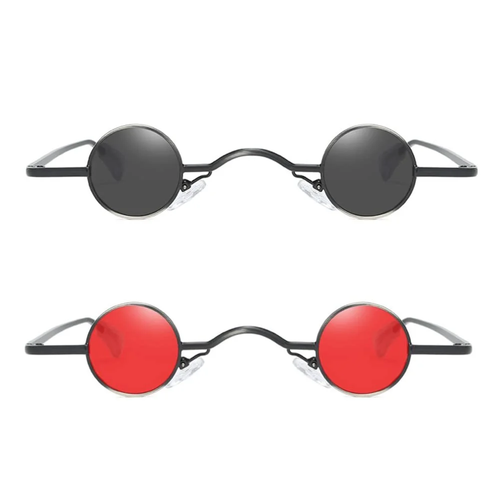 Сонцезахисні окуляри SOIMISS круглі, маленькі, ретро, поляризовані, чорні, червоні (2 шт), фото №1 Сонцезахисні окуляри SOIMISS круглі, маленькі, ретро, поляризовані, чорні, червоні (2 шт), фото №1