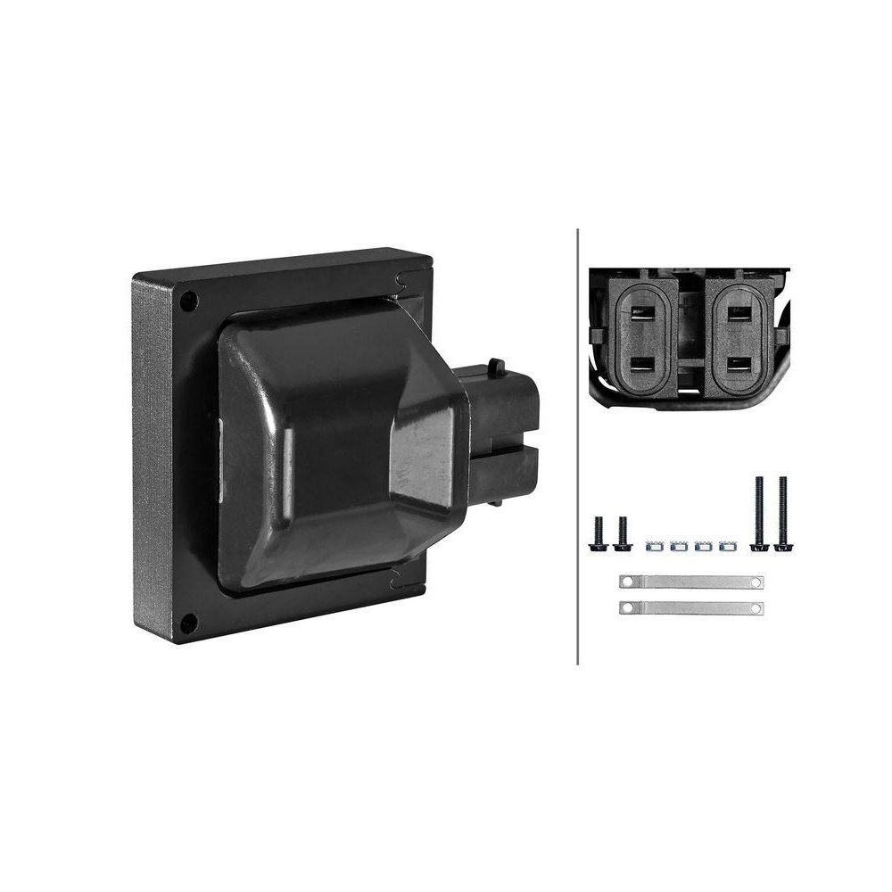 Котушка запалювання HELLA 5DA 358 101-221 ISUZU GENERAL MOTORS, фото №1 Котушка запалювання HELLA 5DA 358 101-221 ISUZU GENERAL MOTORS, фото №1