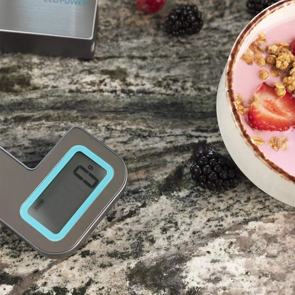 Ваги кухонні Cecotec Cooking Control 10400 Smart Healthy EasyHang 8 кг Сталеві (10100 EcoPower Compact), фото №5 Ваги кухонні Cecotec Cooking Control 10400 Smart Healthy EasyHang 8 кг Сталеві (10100 EcoPower Compact), фото №5