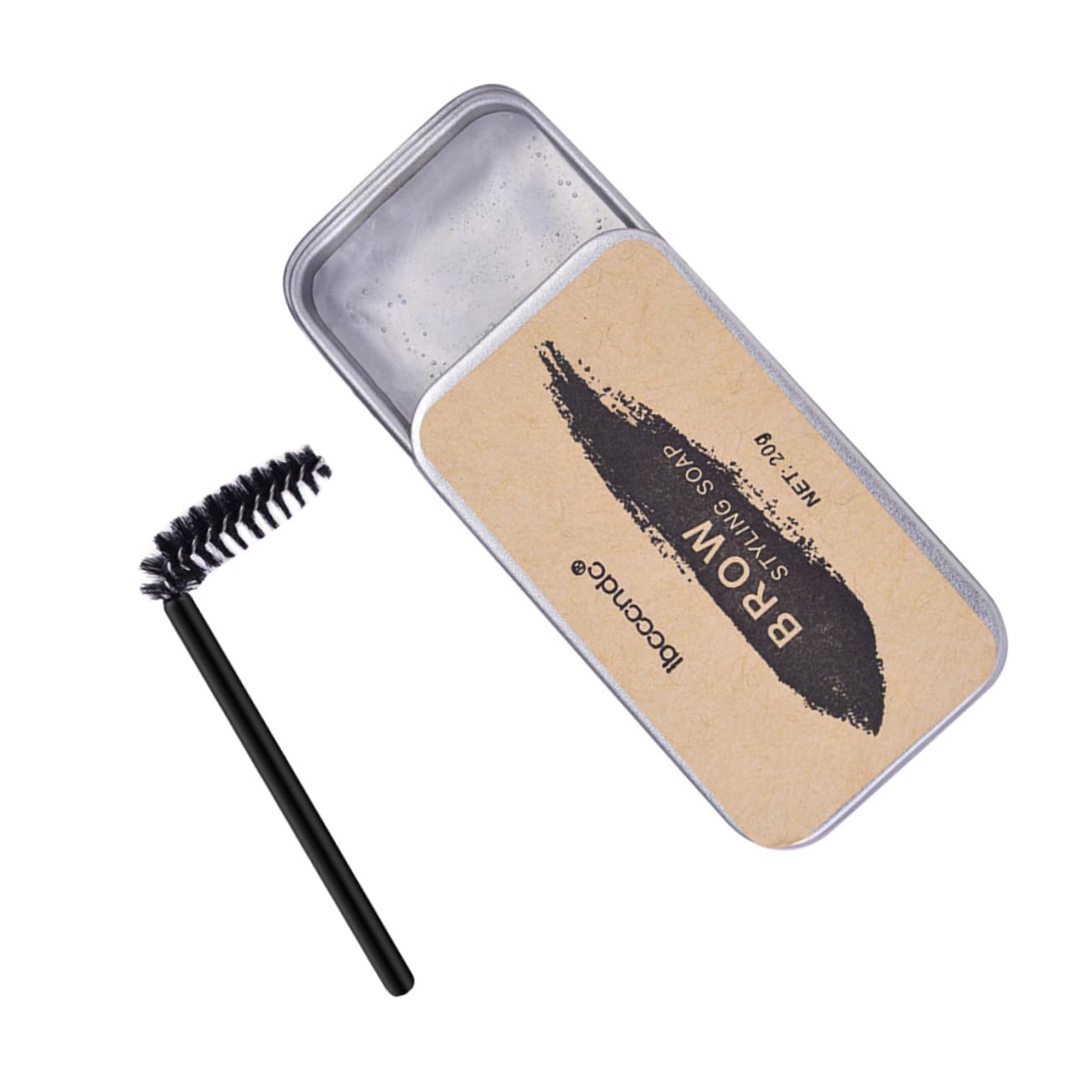 Мыло для бровей Healvian 1 шт. Прозрачный, фото №3