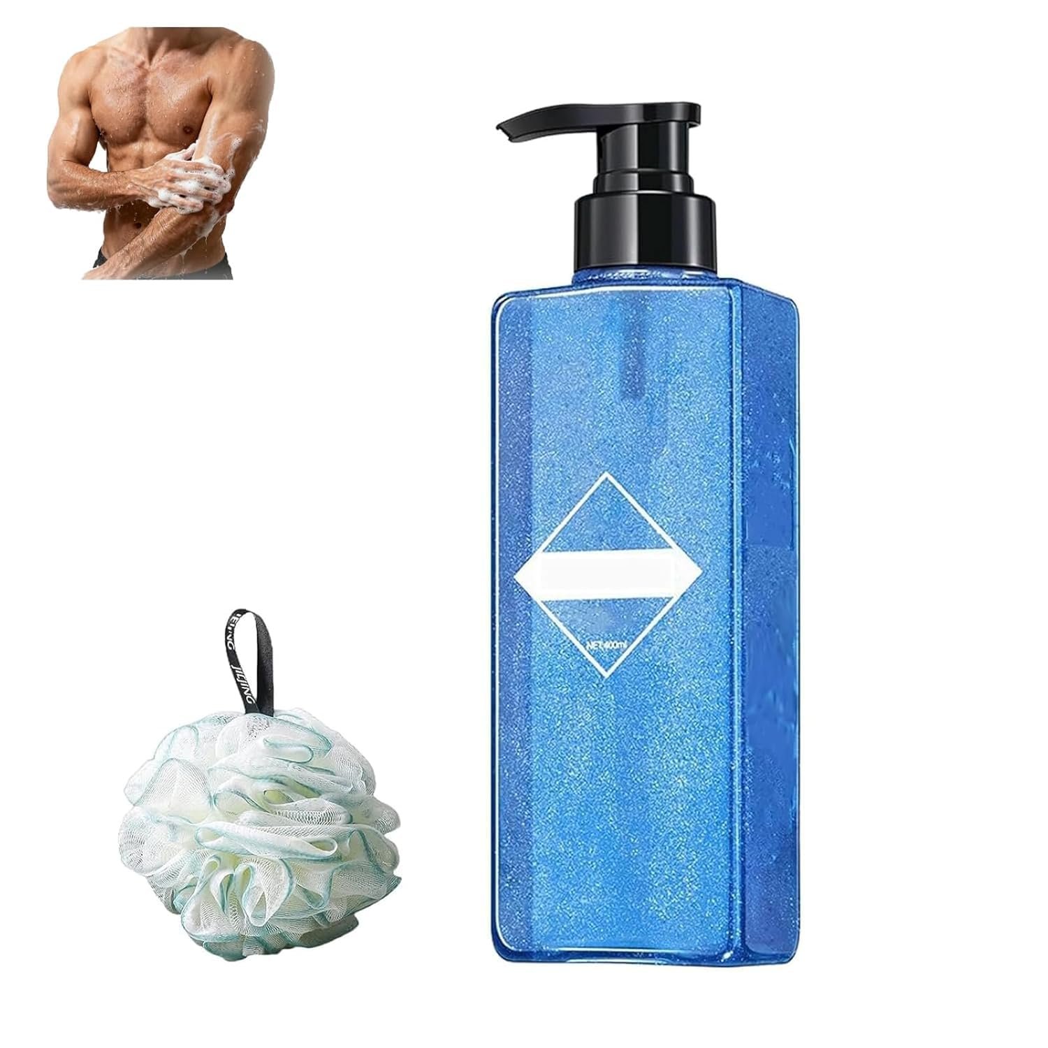 Гель для душу Salicylic Acid Oil Control Deep Cleansing Refreshing and Soothing Long-Lasting Fragrance для чоловіків, фото №1