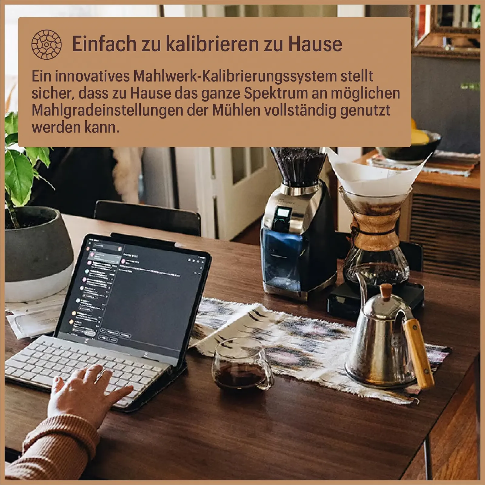 Кофемолка Baratza Virtuoso+ 230V электрическая коническая с таймером и подсветкой Черный, фото №8