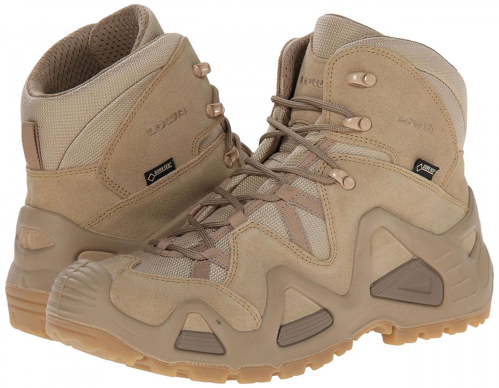 Чоловічі черевики Lowa Zephyr Gore-Tex Mid Task Force Коричневі замшеві, фото №7