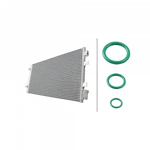 Конденсатор кондиціонера HELLA 8FC 366 221-731 - Фото 1