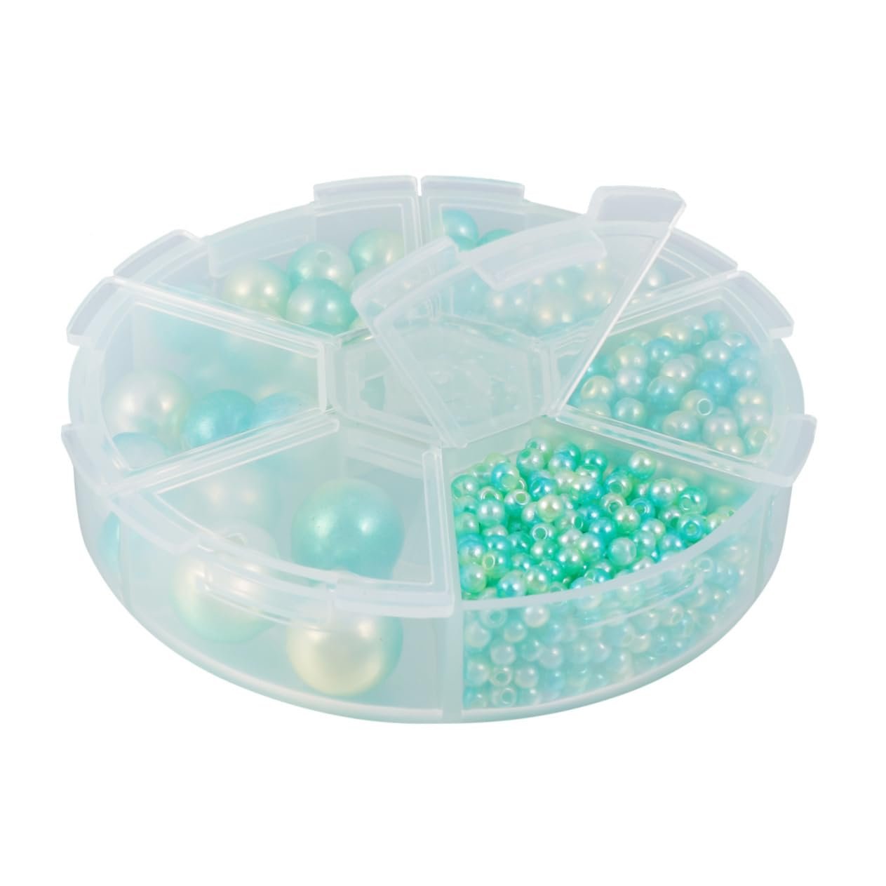 Перлини Coheali Круглі Пластикові Імітація для нігтів, фото №9