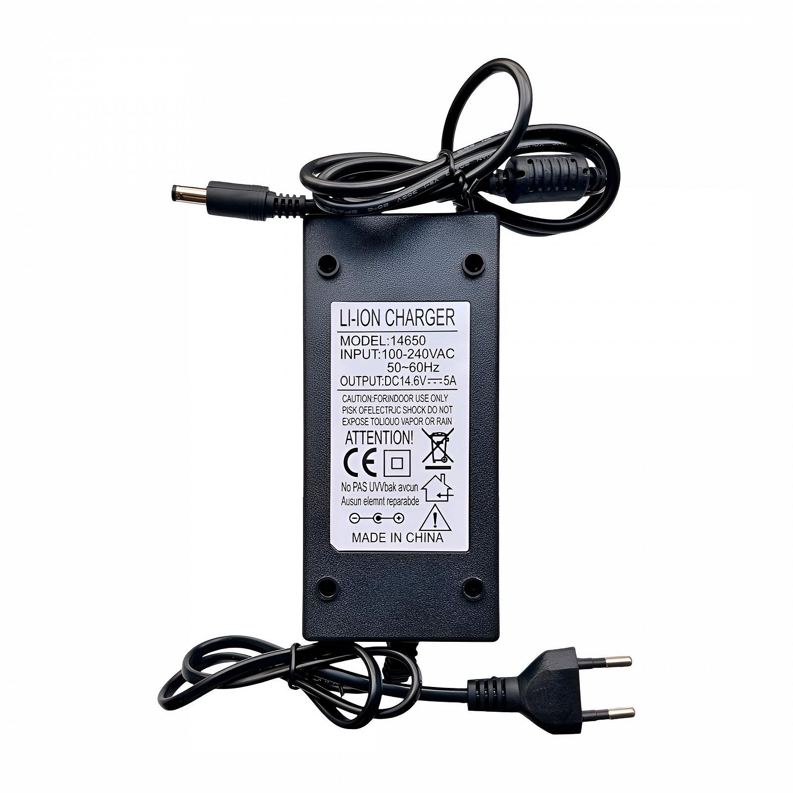 Зарядное устройство для аккумулятора Li-Ion 14.6V 5A, фото №1