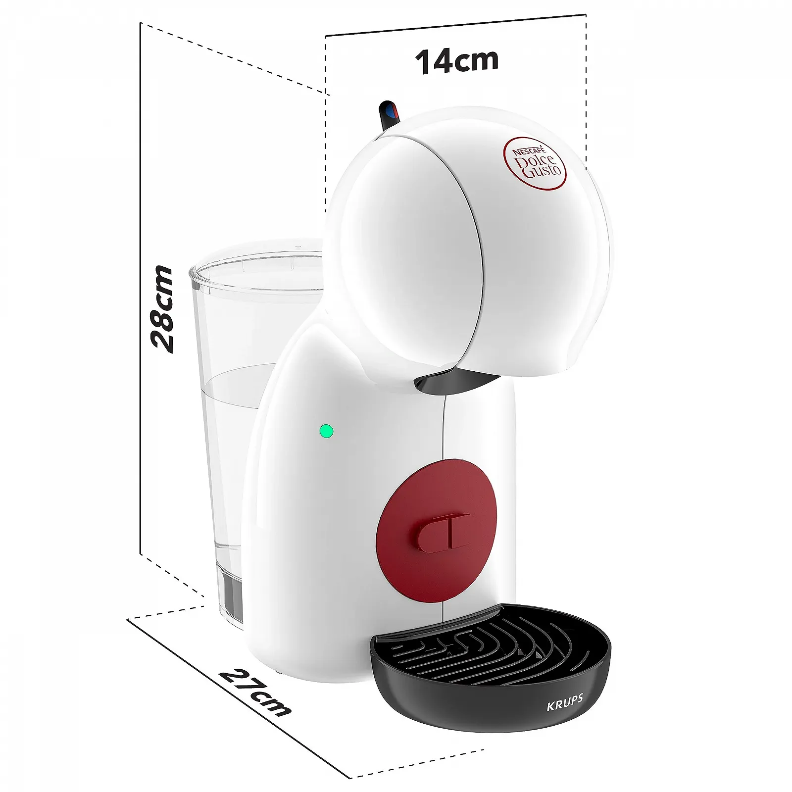 Капсульная кофемашина NESCAFÉ DOLCE GUSTO Piccolo XS от Krups White, фото №9 Капсульная кофемашина NESCAFÉ DOLCE GUSTO Piccolo XS от Krups White, фото №9