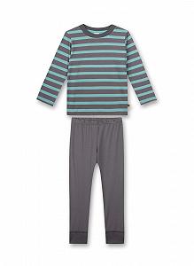 Пижама Sanetta для мальчиков Серый - Фото 1