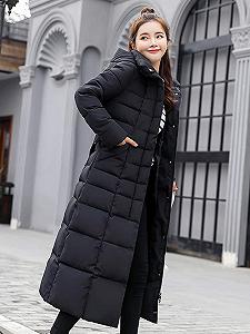 Жіноча зимова куртка Earnmore Довга тепла synthetic.ua - Фото 1