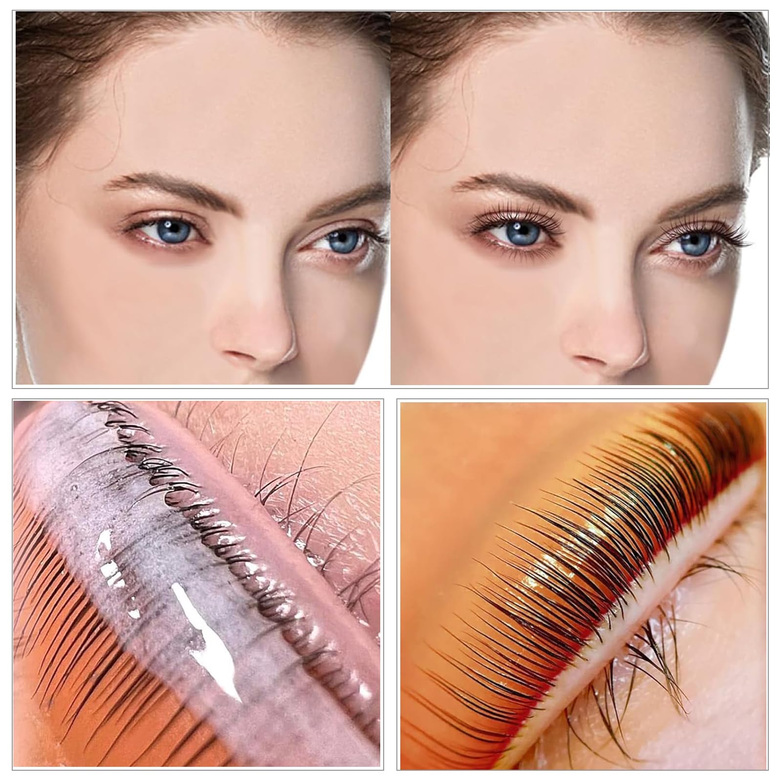 Накладки для підйому вій Reusable Mascara Aid Silicone Self-Adhesive Silicone Pads для підйому вій 5 розмірів 10 пар, фото №3