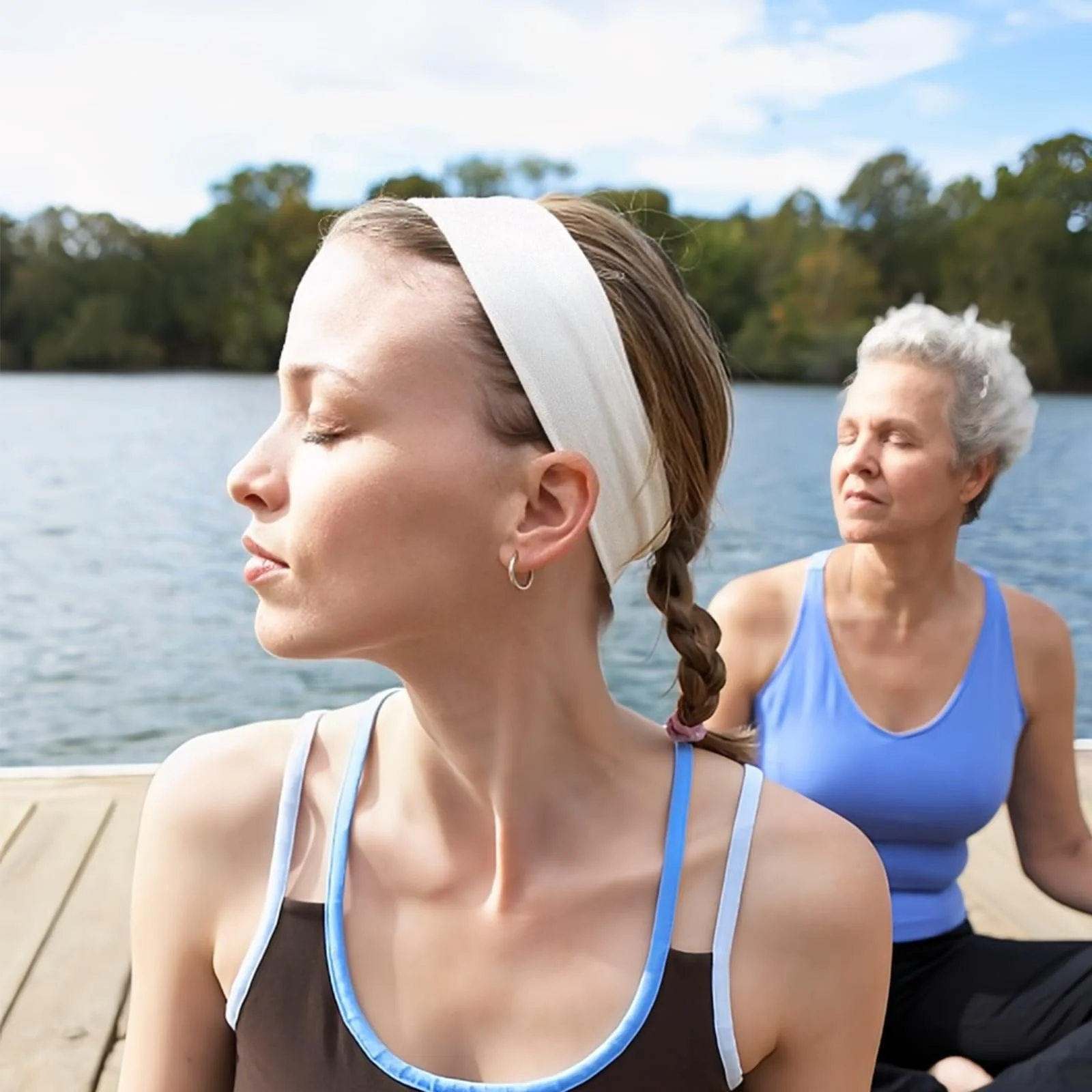 Спортивна Пов'язка на Голову для жінок, фото №7 Спортивна Пов'язка на Голову для жінок, фото №7