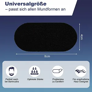 Пластыри для рта против храпа (30 штук в упаковке) synthetic.ua - Фото 1