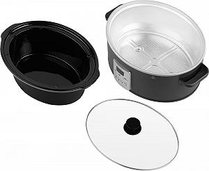 Мультиварка ECG PH 6530 Slow Master Електронна панель керування LED індикатор 6.5 л ціна на synthetic.ua - Фото 1 Мультиварка ECG PH 6530 Slow Master Електронна панель керування LED індикатор 6.5 л synthetic.ua - Фото 1