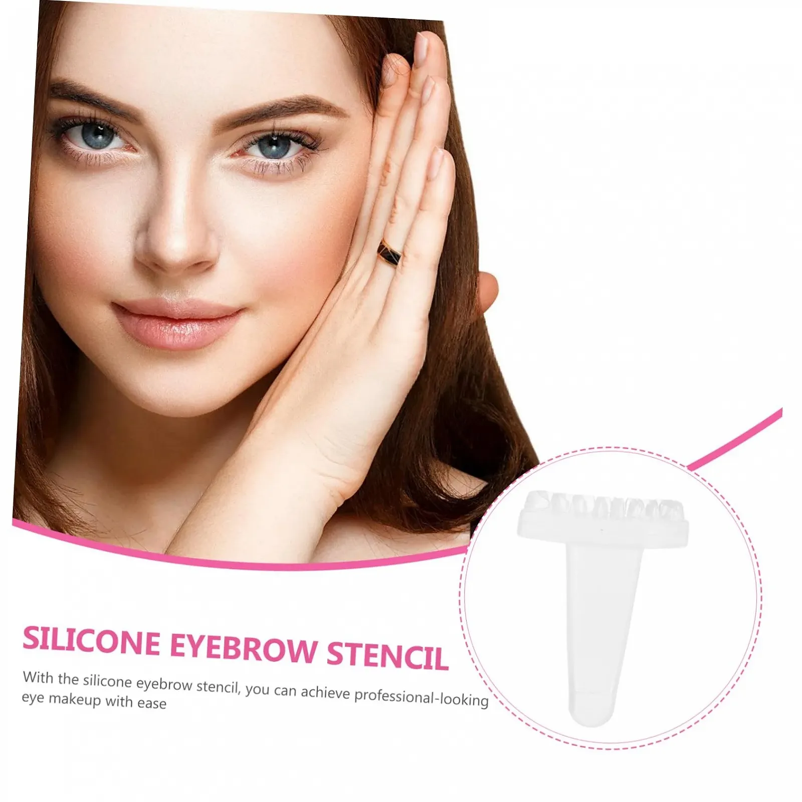 Шаблон для вій Angoily Силіконові форми для макіяжу, фото №5