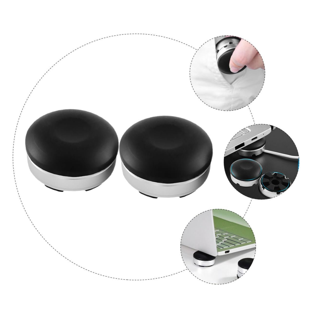 Підставка для ноутбука BESPORTBLE 2 шт., ергономічна регульована по висоті, фото №9