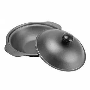 Каструля Чавунна Термостійка З кришкою - Фото 1