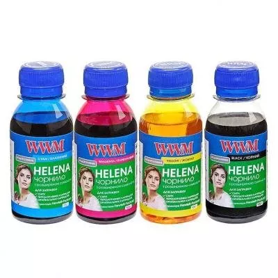Чернила WWM HP UNIVERSAL HELENA B/C/M/Y SET (HELENA.SET-2), фото №1