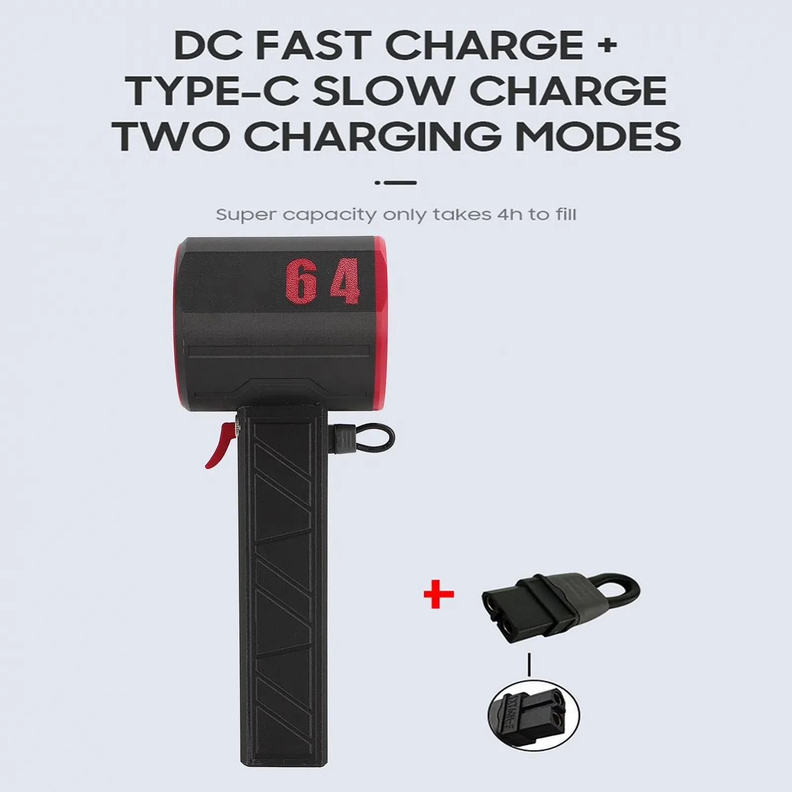 Електричний повітродувка  1 000 000 RPM 64 mm Nozzle Brushless Motor 8000 mAh Rechargeable Wireless, фото №3