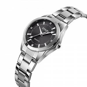 Годинник Skmei 1620SIBK Silver-Black synthetic.ua - Фото 1