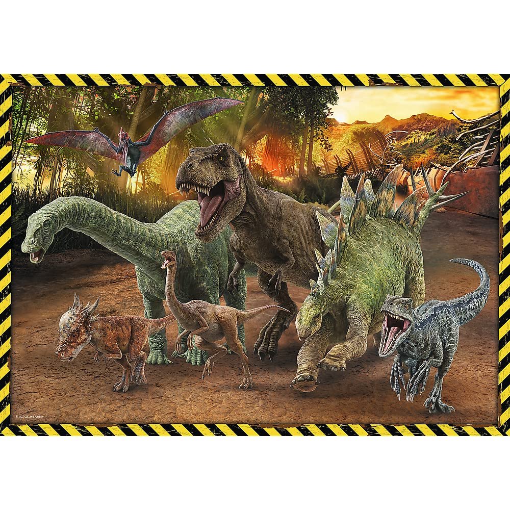 Пазл Trefl Jurassic World Dominion Dinosaur 200 элементов, фото №2