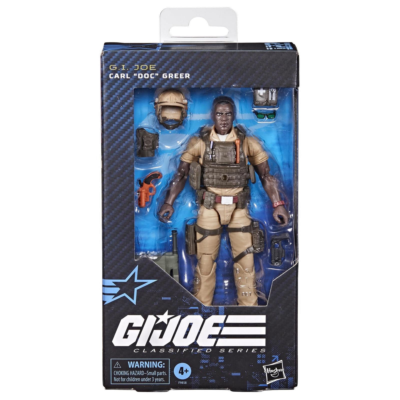 Фігурка G.I. Joe Classified Series #122 Carl Doc Greer 6" з 7 аксесуарами, фото №2