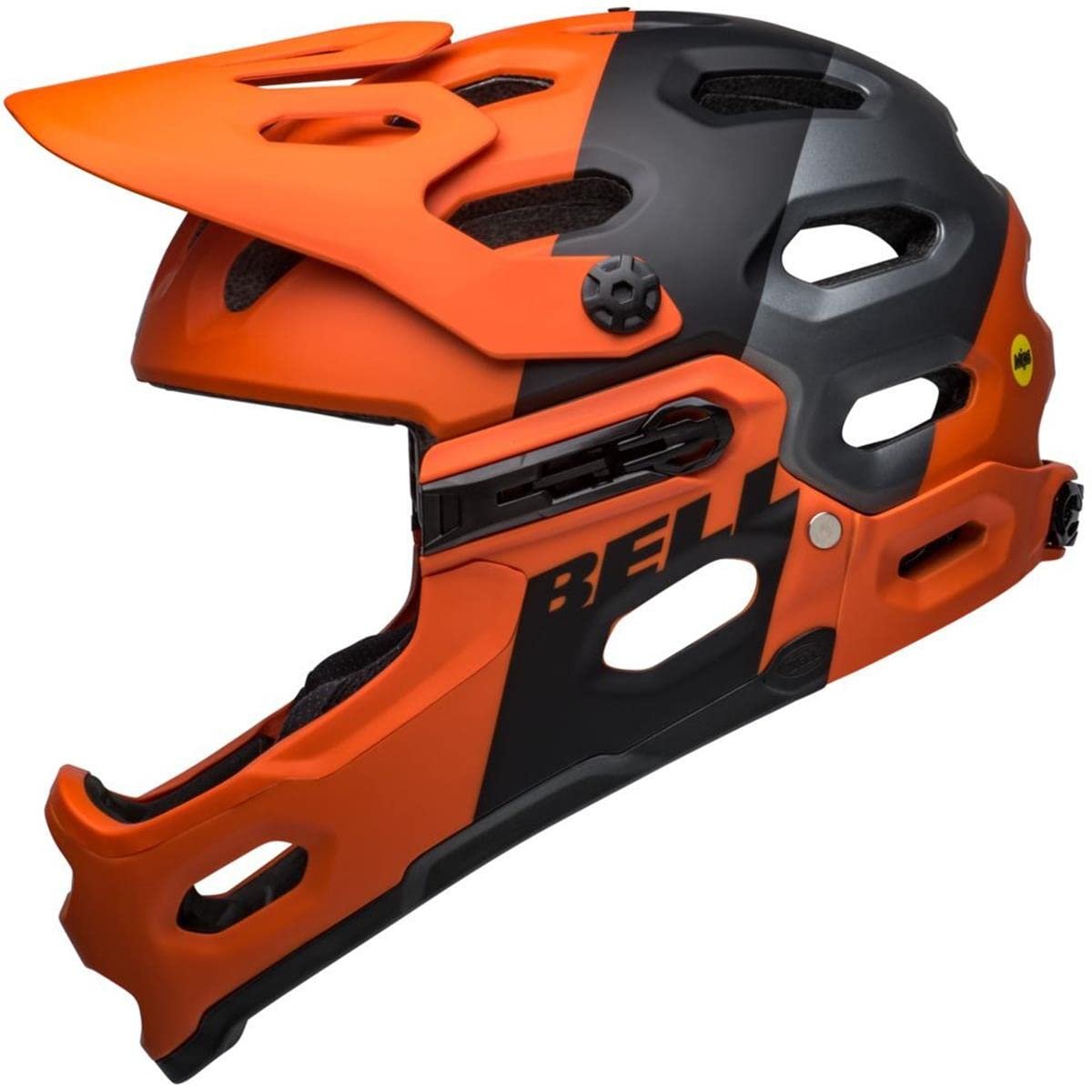 Шлем Bell Super 3R MIPS Матовый оранжевый/черный M, фото №3