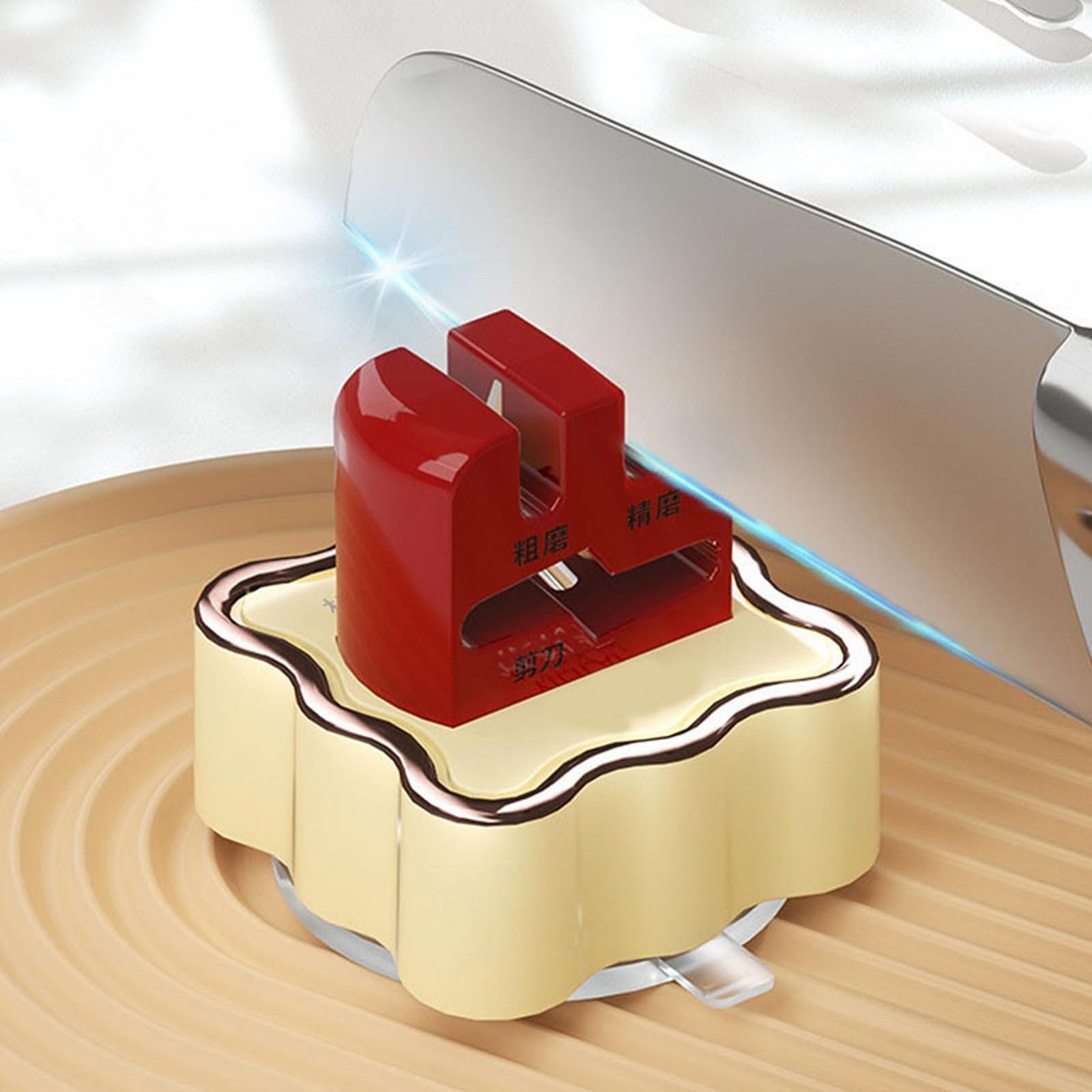 Точилка для ножиць з вакуумною присоскою портативна вольфрамова та керамічна, фото №2