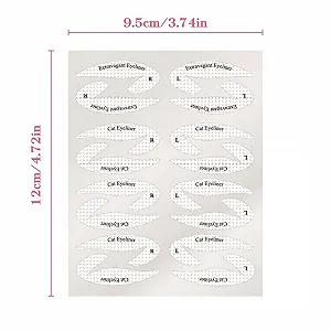 Трафарети для підводки та тіней LEEQ ціна на synthetic.ua - Фото 1 Трафарети для підводки та тіней LEEQ synthetic.ua - Фото 1