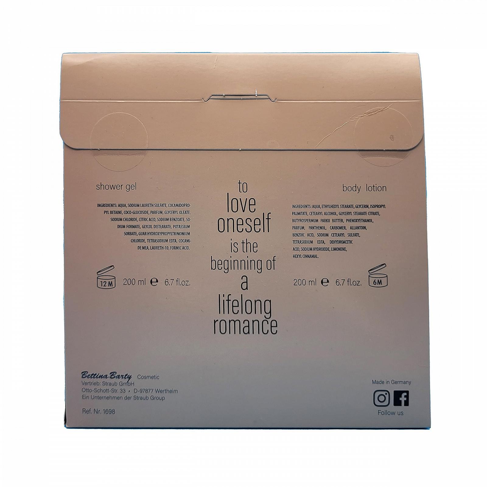 Набір Bettina Barty Romance (Гель для душу 200 мл + Лосьйон для тіла 200 мл), фото №2