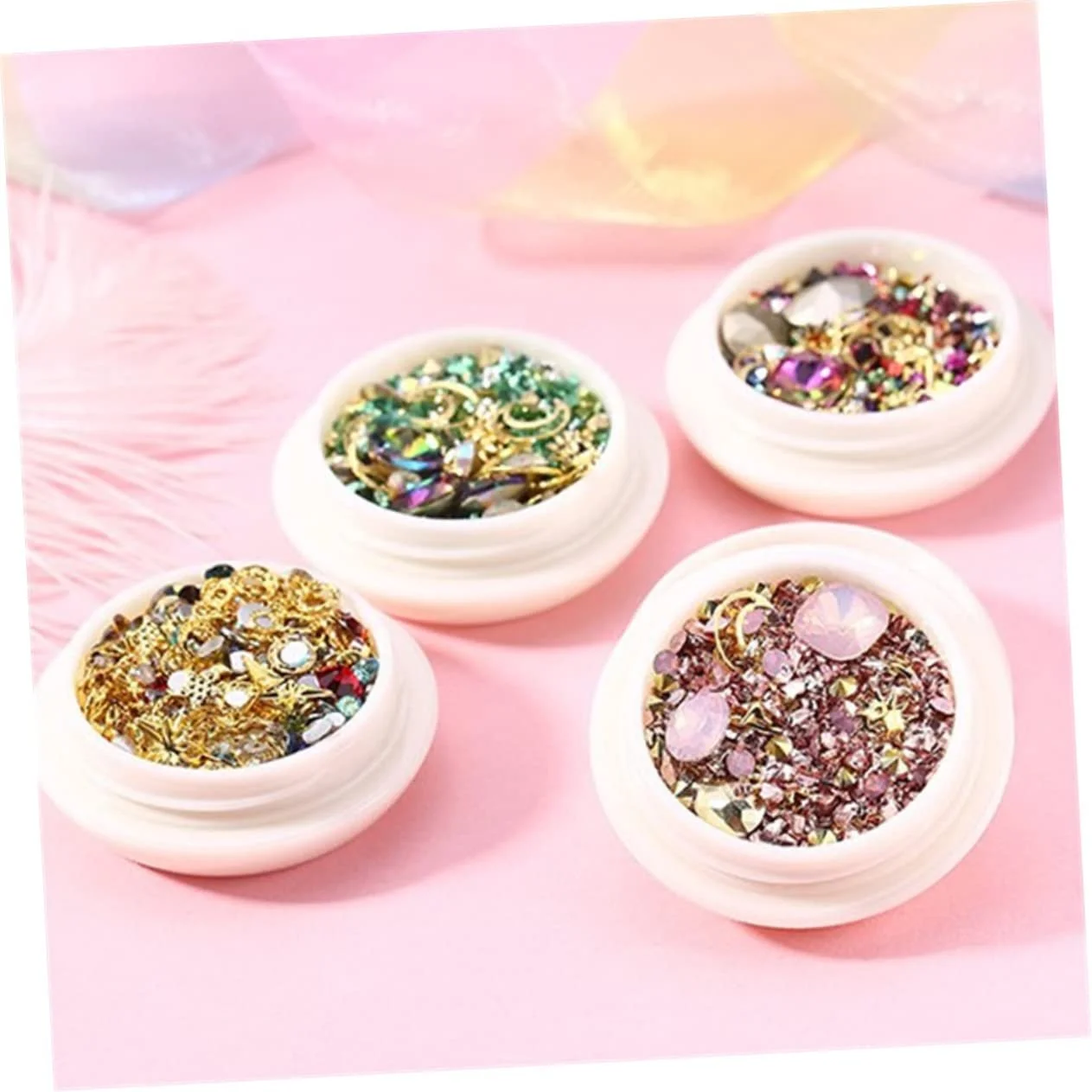 Healvian 18 наборів, металеві прикраси, фото №3 Healvian 18 наборів, металеві прикраси, фото №3